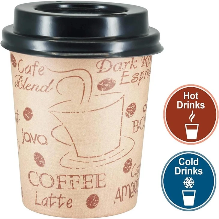 small disposable coffee cups