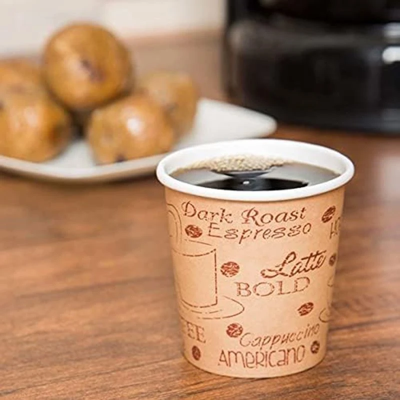 4オンス使い捨てコーヒーカップ